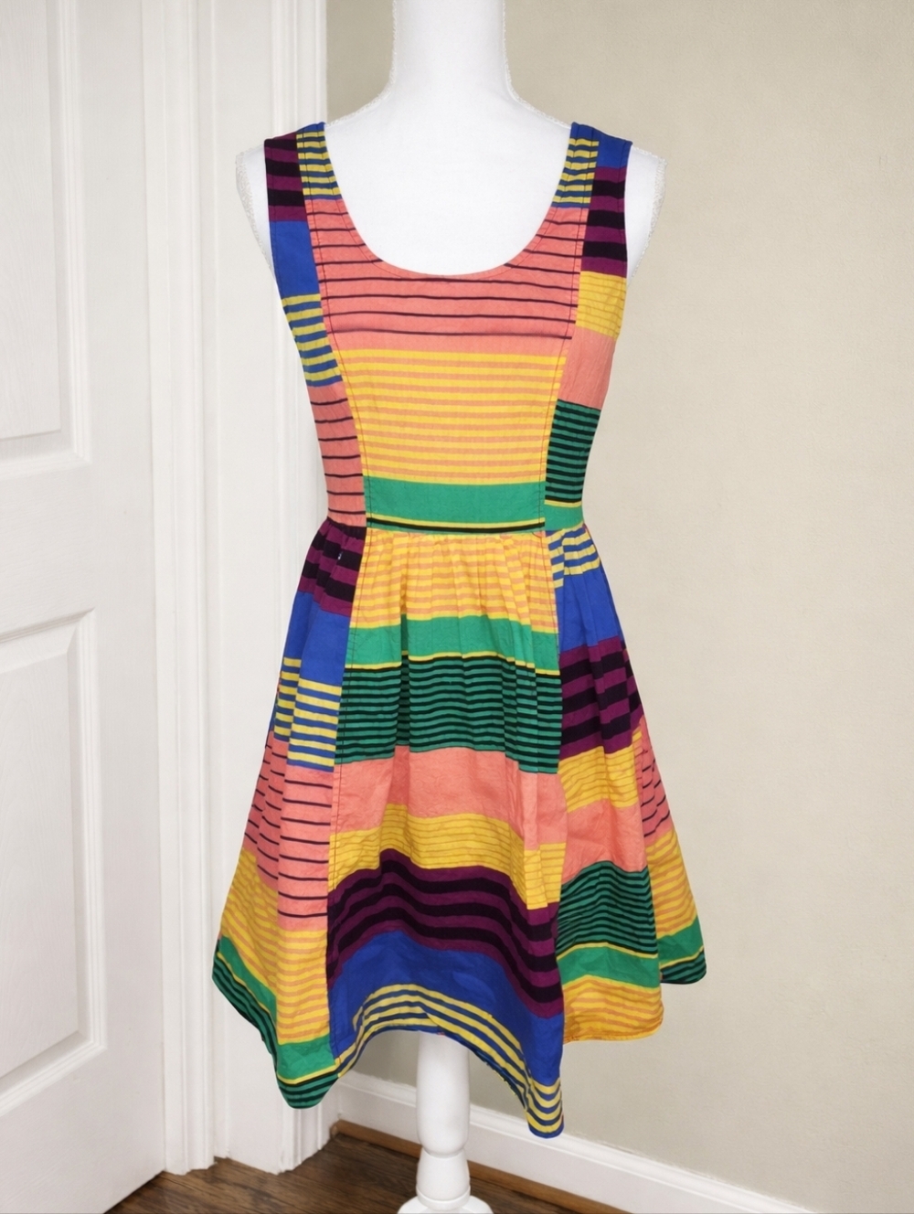 Plenty by Tracy Reese Tessa Meko Stripe Dress Anthropologie Size 6